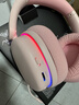 狼蛛（AULA）G7/G7pro三模游戏耳机头戴式电脑麦克风耳麦蓝牙/2.4G无线/有线电竞芯片声卡7.1声道吃鸡瓦三角洲 【G7pro 三模+7.1版】绯月粉 实拍图