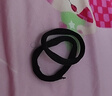 玖维娅发圈不伤发头绳韩版无接缝橡皮筋女扎头高马尾不勒头发绳发饰品 JYFQ092黑色 实拍图