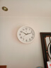 北极星（POLARIS）挂钟客厅钟表简约创意时钟时尚石英钟现代办公室挂表30cm 实拍图
