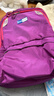 CAMS悬浮减重书包四到六年级减负护脊初中生轻便书包女 豆蔻紫 S02905 实拍图