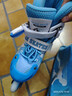 欧欧轮滑鞋儿童溜冰鞋男女童初学套装中小学滑轮滑冰旱冰鞋成人直排轮 粉-八轮全闪+头盔护具+铝合金支架 M (适合6-12岁)平时鞋码32-36 实拍图