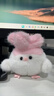 武汉文创蒜鸟发声玩偶纪念品鄂人和平鸟钥匙扣毛绒玩具公仔挂件 【限定】粉色樱花蒜鸟【1个装】 武汉蒜鸟背包挂件桌面摆件 实拍图