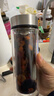希诺（HEENOOR）双层玻璃杯男家用商务办公泡茶杯子过滤车载水杯XN-9302 345mL 实拍图