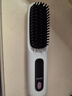 森系无线直发梳负离子不伤发无线便携防静电梳子卷发直发二合一充电迷你直发梳蓬松夹板神器 【珍珠白】15亿水润负离子不伤发 实拍图