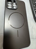 梦想可嘉适用苹果15promax手机壳iphone15promax保护套Magsafe磁吸无线充电全包防摔超薄亲肤磨砂款 石墨黑 实拍图