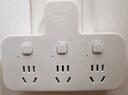 公牛（BULL）转换插头/品字形一转三插座/无线转换插座/电源转换器 适用卧室、厨房 3位分控开关插座  实拍图