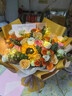 馨仪鲜花速递玫瑰向日葵康乃馨花束生日礼物全国同城配送 向日葵玫瑰混搭花束 实拍图