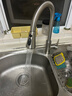 恒洁（HEGII）抽拉式厨房水龙头 304不锈钢三出水水槽冷热水龙头HMF910-412-SD 实拍图