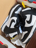 耐克NIKE女子板鞋经典DUNK HIGH运动鞋DD1869-103黑/白39 实拍图