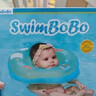 swimbobo婴儿游泳圈脖圈0-5个月新生儿游泳脖圈婴儿洗澡颈圈粉色BO1003M 实拍图