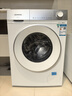 西门子（SIEMENS）小晶钻超氧版 10kg滚筒洗衣机全自动家用 超氧AI空气洗 隐形触控 瓷感旋钮 WG54H1E00W 国家补贴 实拍图