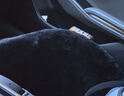 迪加伦 澳洲羊毛汽车坐垫 冬季毛绒汽车坐垫 羊皮毛一体 沙发座椅垫 车载车用坐垫 全车三件套-炭黑色 实拍图