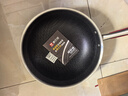 康巴赫炒锅不粘锅316L不锈钢炒菜锅32cm蜂窝平底煎炒锅电磁炉燃气灶通用 实拍图
