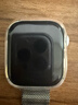适用applewatch硅胶保护壳S11边框壳iwatchS10/se代半包软壳硬壳41mm/45mm苹果手表表带防摔 半包软壳-透明 iwatchS10/11【42mm表盘】 实拍图