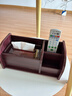 金隆兴多功能轻奢木质桌面纸巾盒办公家用客厅茶几遥控器收纳盒抽纸盒 实拍图