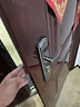 西星防盗门门锁家用通用型门把手入户执手大门锁具套装室内铁门房门锁 单活【圆柱】（整套配全铜锁芯） 实拍图
