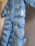 babylove【清仓】婴幼儿连体衣轻薄新生儿羽绒服冬季三防宝宝哈衣连帽爬服 挼蓝色 73cm 实拍图