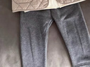 优衣库婴幼儿宝宝摇粒绒紧身裤打底裤内里加绒裤478432 478432/09黑色 110 实拍图