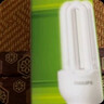 飞利浦（PHILIPS）U型节能灯标准型节能灯E27螺口23W 3U白光（6500K) 实拍图