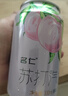 名仁苏打汽水0糖0脂0卡桃味气泡水饮料330ml×24罐整箱装 实拍图