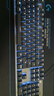 罗技（Logitech）K845机械键盘 有线键盘 办公电脑打字键盘  电竞游戏发光全尺寸个性化定制键帽 K845青轴+极昼透光键帽+桌垫 实拍图