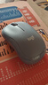 罗技（Logitech）M221 轻音鼠标 无线鼠标 办公鼠标 对称鼠标 带无线微型接收器 雾霭蓝 实拍图