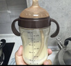 世喜直饮奶瓶2-3岁ppsu婴儿吸管杯一6岁300ml带手柄 实拍图