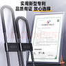 皇驰u型密码锁玻璃门锁u型锁抗剪抗撬密码挂锁办公室双开门加长门锁 实拍图