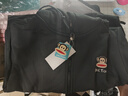 大嘴猴（paul frank）开衫卫衣男士秋冬季休闲宽松连帽外套男潮流男装 深灰色加绒 XL 实拍图