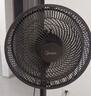 美的（Midea）【超级单品】七叶轻音立式电风扇家用柔风落地扇台式桌面小型风扇大风量节能摇头宿舍电扇 SAF30AB 实拍图