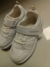 牧童幼儿园小白鞋女童春秋款宝宝板鞋男童低帮休闲鞋 校园白 29码  实拍图