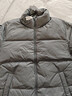 网易严选25新品90鸭绒超蓬羽绒服休闲面包服石墨烯保暖轻量抗菌防泼水 25秋冬立领-森野绿 M 实拍图