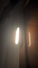 公牛（BULL） LED柔光小夜灯床头衣柜洗手间厨房可磁吸可手持玄关移动照明 条形灯-按键双色调光10cm 实拍图