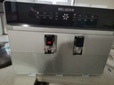 美菱（MeiLing）净水器加热直饮一体机家用RO反渗透净水器通用滤芯壁挂净饮机0阻垢剂厨房自来水过滤器 自己安装 银色 净水加热语音播报 实拍图
