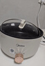 美的（Midea）电煮锅 电火锅 宿舍小电锅 电热锅 3L多功能多用途锅煮煎炒锅泡面锅 HGE2510 【国家补贴】 实拍图