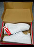 Kappa卡帕背靠背女鞋夏季厚底小白鞋子女板鞋新款情侣鞋百搭休闲运动鞋 鹭羽白 35 实拍图