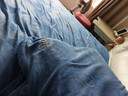 富安娜家纺四件套 牛奶绒床上四件套双面暖绒防静电双人加大230*229cm 实拍图