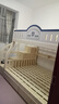 圣伯顿【免费安装】儿童上下床实木高低床双层床上下铺床两层木床子母床 梯柜+书架+双抽+床垫 上130下150 实拍图