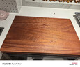 双枪乌檀木擀面板菜板实木家用面板揉面和面板案板切菜板60*40*2cm  实拍图