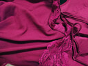 绫天生丝滑绫lingerie「幽雅」性感蕾丝纯欲睡裙轻熟凉感睡衣女修身睡袍夏 Purple紫熏-「幽」蕾丝拼接睡裙 M 「155cm~168cm」 实拍图