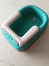 日康（rikang）洗屁股神器 新生儿洗PP专用洗澡盆 PU软垫X2010-1千草绿 实拍图