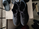 回力瑞全黑色运动鞋男秋冬软底舒适防滑纯黑网面透气休闲鞋工作干活鞋子 B888全黑 42 实拍图