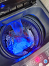 YANGZI扬子集团波轮洗衣机全自动家用小型洗烘一体脱水甩干机大容量 出租屋宿舍公寓办公室节能 10KG【蓝光洗护+智能风干+防缠绕】 实拍图