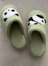 猪爸爸儿童棉拖鞋男童室内家居防滑女宝宝秋冬2024新款保暖拖鞋绿色210 实拍图