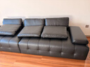 全友家居意式极简风真皮沙发劳伦斯大黑牛头层牛皮艺直排沙发政府补贴 晒单实拍图
