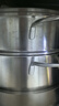 双立人（ZWILLING）蒸锅二层不锈钢汤锅蒸笼蒸格煲汤蒸鱼蒸馒头锅烹饪锅具大容量28cm 实拍图