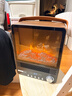 WeWarm【变频恒温＋APP互联】壁炉取暖器家用暖风机仿真炭火电暖器室内外大面积速热冷暖风机1908AWT 实拍图