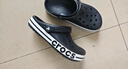 CROCS卡骆驰贝雅卡骆班|205089 黑色/白色-066 43(270mm)  实拍图