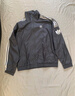 adidas情侣款复古风梭织立领夹克外套男女秋季阿迪达斯官方三叶草 深灰   XS 实拍图