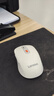 联想（Lenovo） 无线蓝牙双模充电鼠标 蓝牙5.0/3.0 便携办公鼠标人体工学设计 Howard樱花白充电版 实拍图